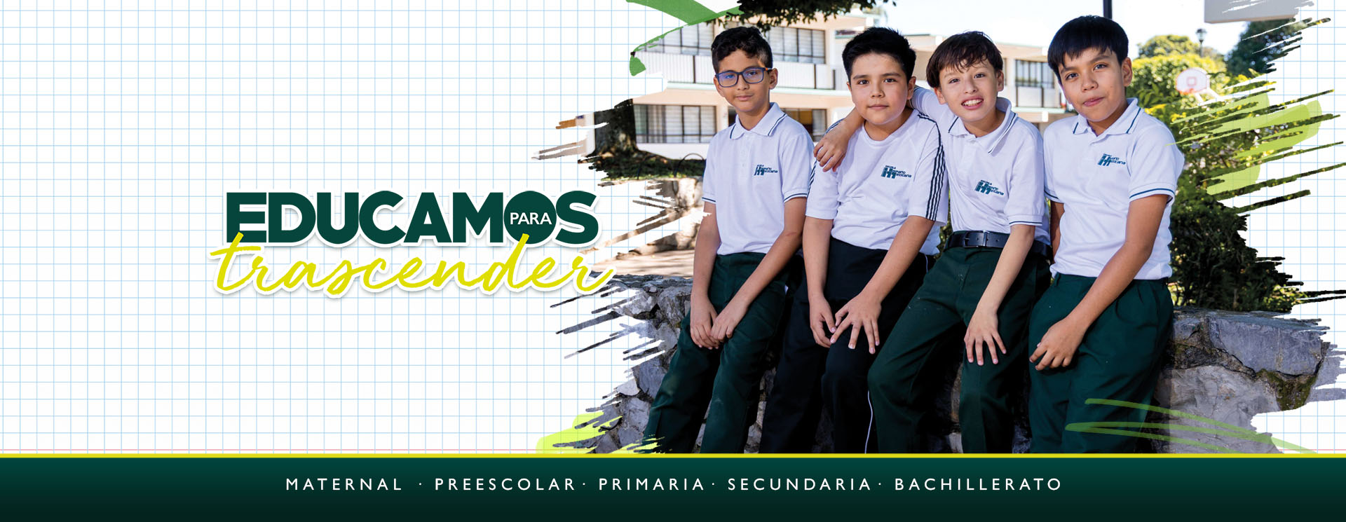Entrada principal de la Escuela Hispano Mexicana en Córdoba, Veracruz